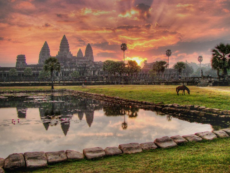 Agnkor Wat Kingdom of Cambodia